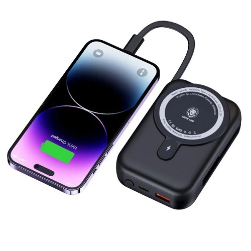 پاوربانک گرین لاین مدل Monaco Magsafe 20w 