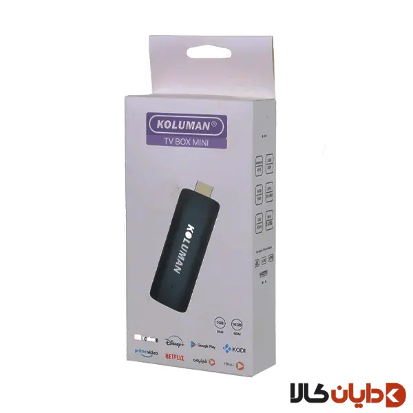 اندروید باکس کلومن KOLUMAN مدل TV BOX MINI