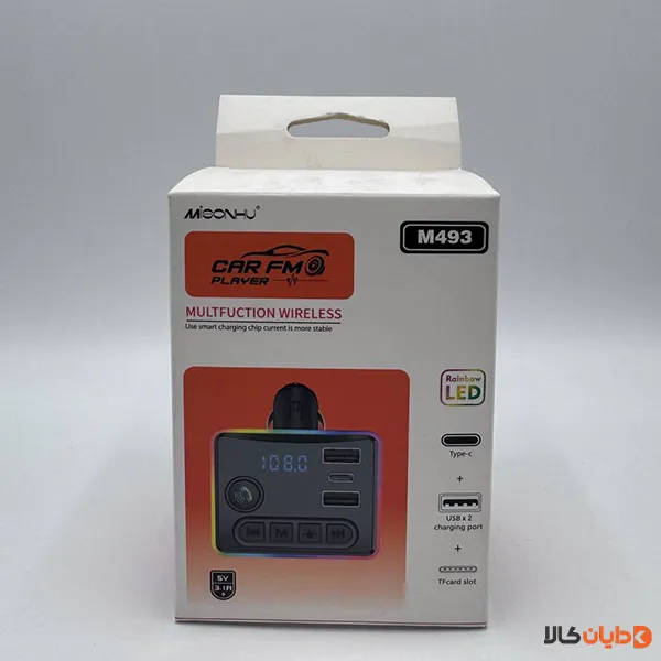 شارژر فندکی و FM PLAYER میسونهو MISONHU مدل M493