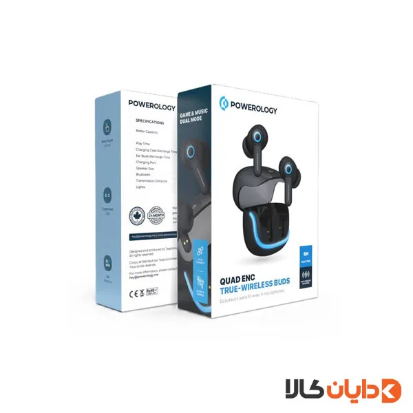 ایرپاد پاورولوژی POWEROLOGY مدل PWLAU005BK