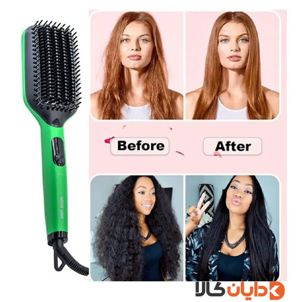 برس حرارتی گرین لاین GREENLION STRAIGHTENER COMB