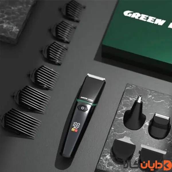 ست ماشین اصلاح 5کاره گرین لاین GREENLION مدل HAIR GROOMING