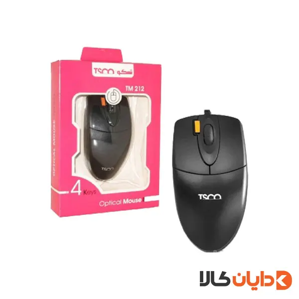 موس سیم دار تسکو TSCO مدل TM212