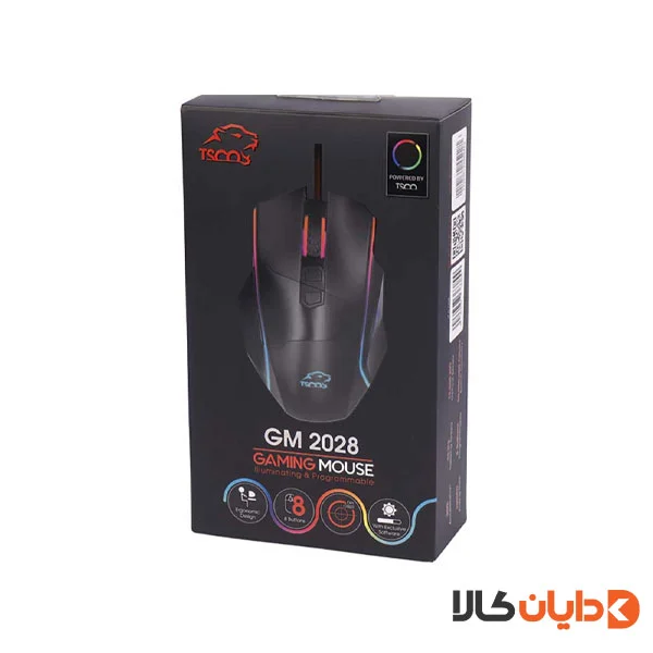 موس گیمینگ تسکو TSCO مدل GM 2028