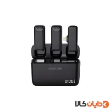 میکروفن بی سیم لایتنینگ گرین لاین GREENLION مدل DUO CAST