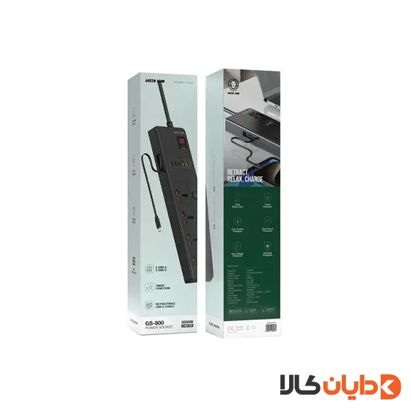 چندراهی برق تایمردار گرین لاین GREENLION مدل GS800