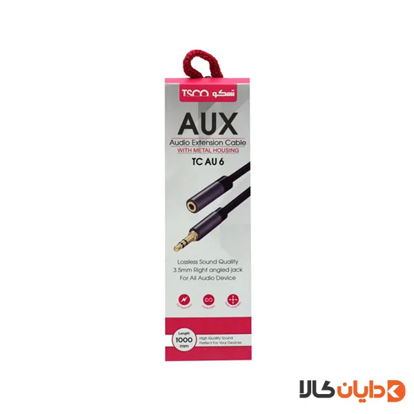 کابل افزایش طول AUX تسکو TSCO مدل TCAU6