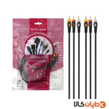 کابل تبدیل 3 به 3 RCA تسکو TSCO مدل TC13