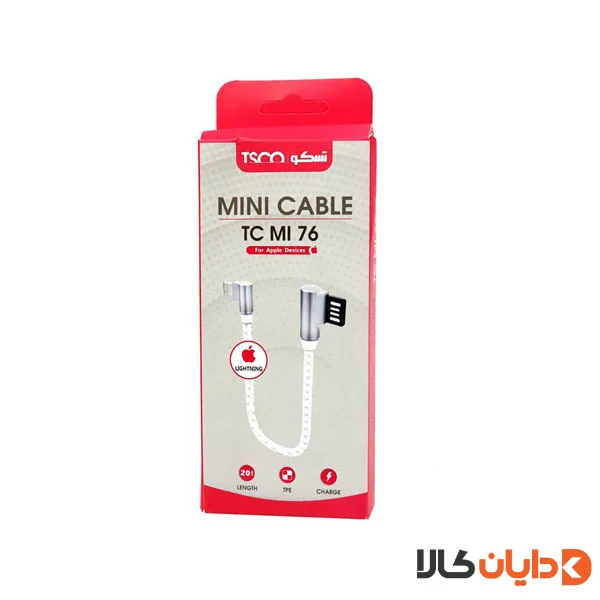 کابل لایتنینگ تسکو TSCO مدل TC-MI76