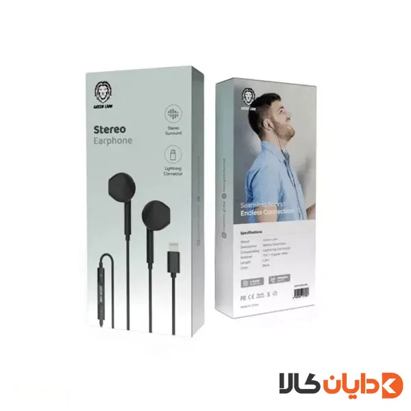هندزفری سیمی گرین لاین GREENLION مدل STEREO