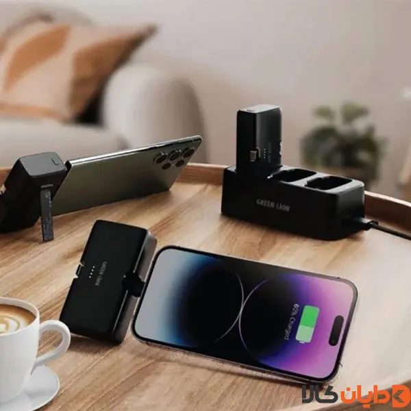 پاوربانک 3در1 گرین لاین GREENLION مدل station