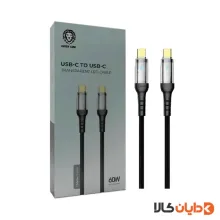 کابل دوسر تایپ سی 60W گرین لاین GREENLION