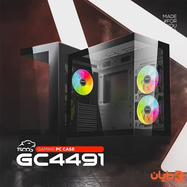 کیس گیمینگ تسکو TSCO مدل GC4491
