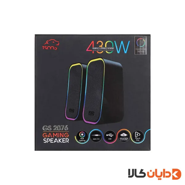 اسپیکر گیمینگ دسکتاپ تسکو TSCO مدل GS2076