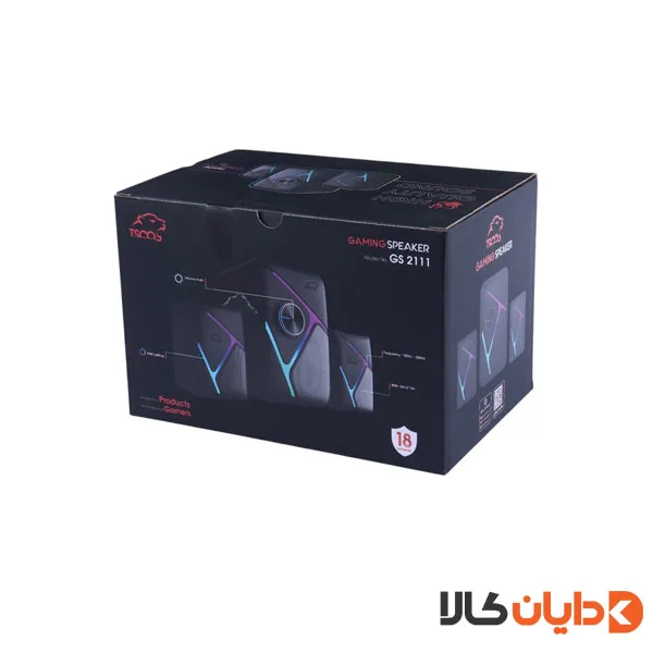اسپیکر گیمینگ دسکتاپ تسکو TSCO مدل GS2111