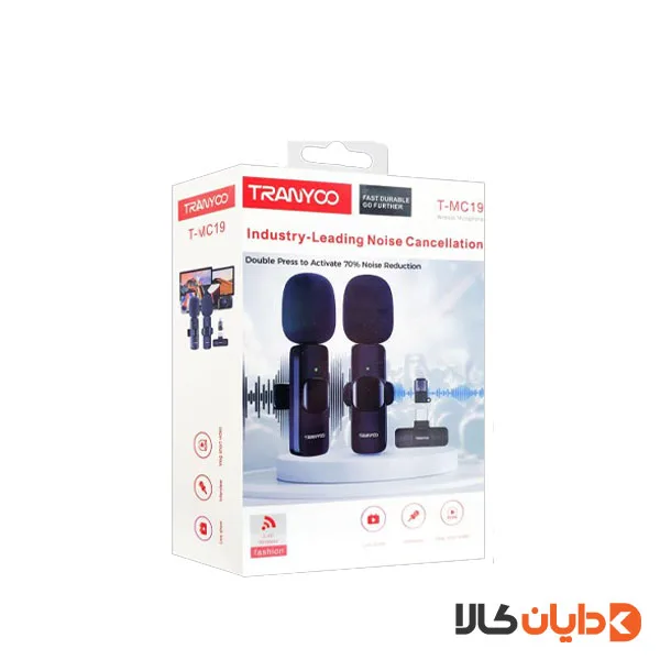 میکروفن بی سیم ترانیو TRANYOO مدل MC19