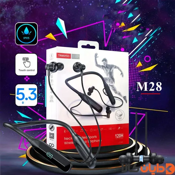 هندزفری گردنی ترانیو TRANYOO مدل M28