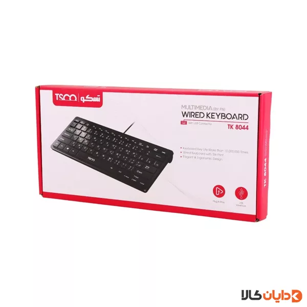 کیبورد تسکو TSCO مدل TK8044
