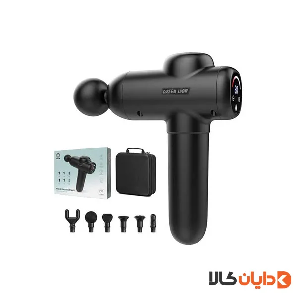 ماساژور تفنگی گرین لاین GREENLION مدل WAVE MASSAGE GUN