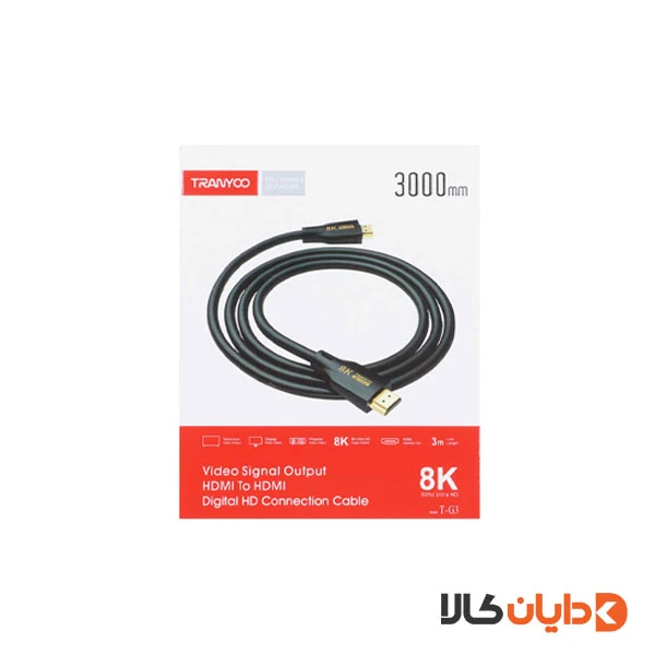 کابل HDMI ترانیو TRANYOO مدل G3