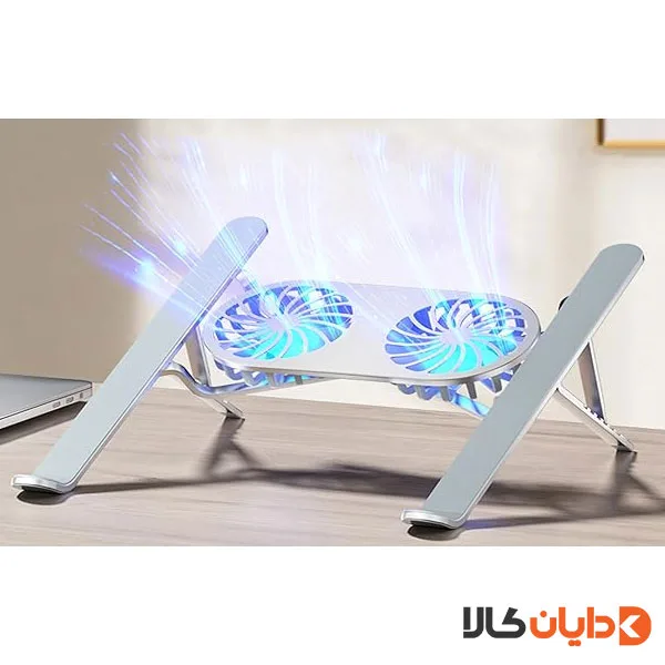 کول پد و استند لپ تاپ فلزی