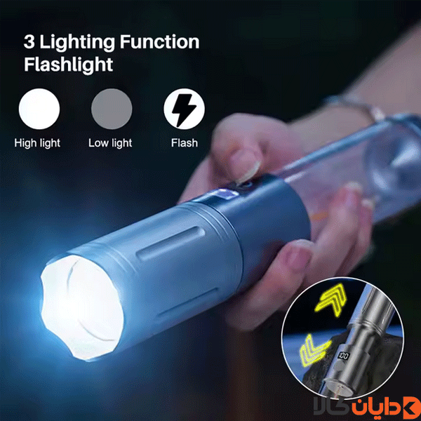 چراغ قوه کمپینگ CAMPING FLASHLIGHT
