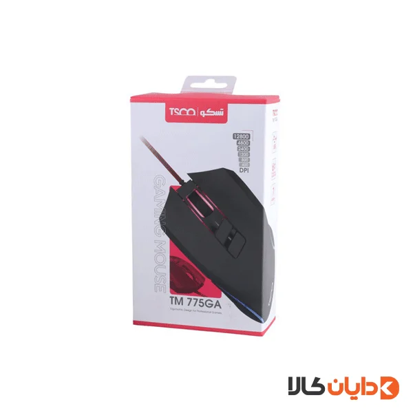 موس گیمینگ سیمی تسکو TSCO مدل TM775GA