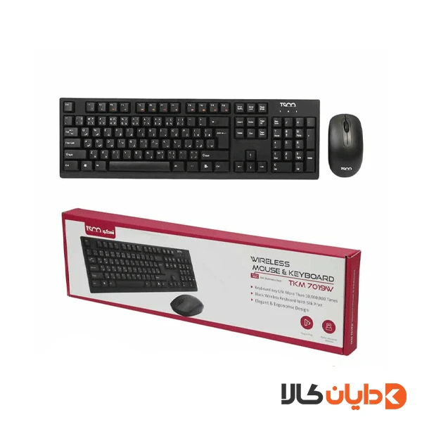 کیبورد و موس تسکو TSCO مدل TKM7019W