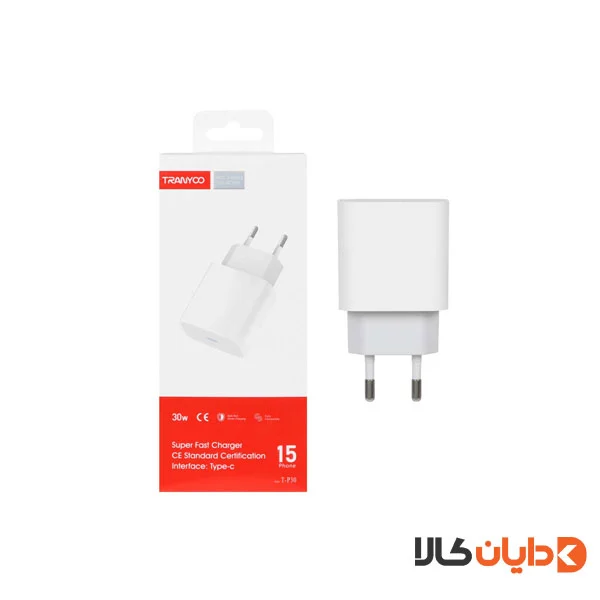 آداپتور سوپر فست شارژ 30W ترانیو TRANYOO مدل P30