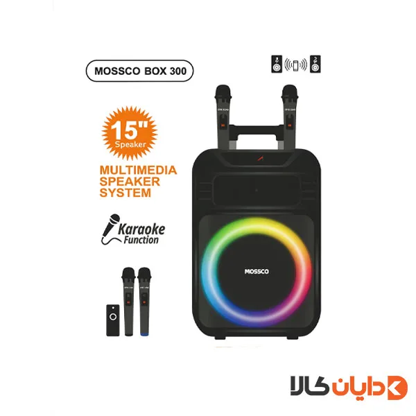 اسپیکر پارتی باکس موسکو MOSSCO مدل BOX300