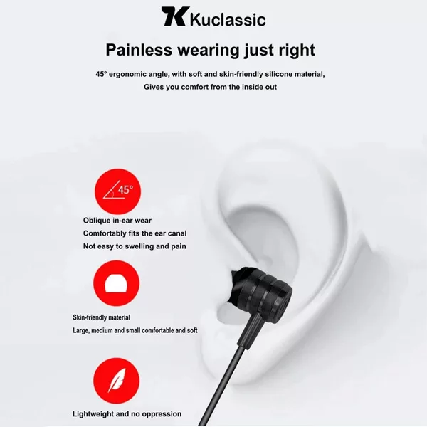 هندزفری کوکلاسیک KUCLASSIC مدل KU400