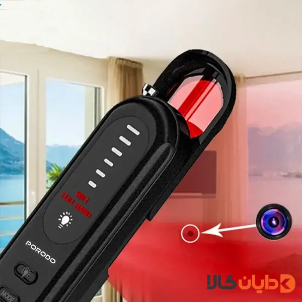 ردیاب دوربین و سیگنال مخفی پرودو PORODO مدل ETK11