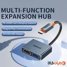 هاب تایپ سی ترانیو TRANYOO مدل HB5