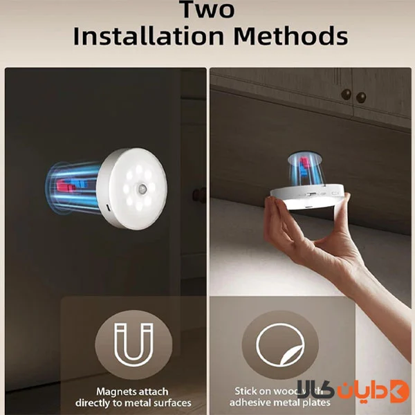 چراغ سنسور دار کابینتی 6 تایی EZVALO مدل EZL2415A