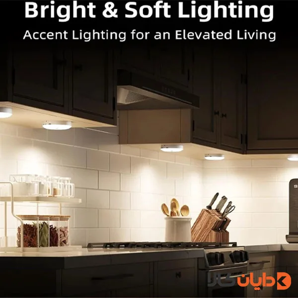 چراغ سنسور دار کابینتی 6 تایی EZVALO مدل EZL2415A