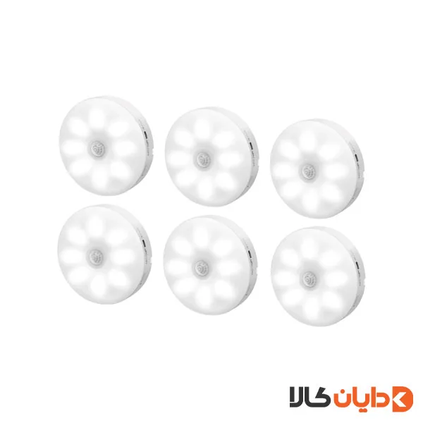چراغ سنسور دار کابینتی 6 تایی EZVALO مدل EZL2415A