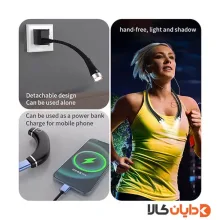 چراغ مطالعه گردنی شارژی مدل GDS666