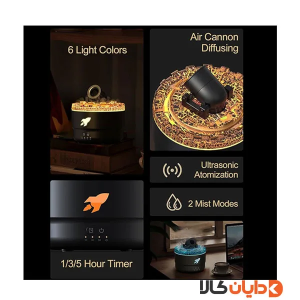 خوشبو کننده و بخور سرد آکو AKO مدل PR02