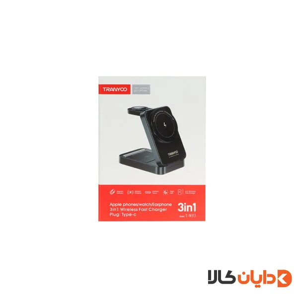 شارژر وایراس 3 کاره ترانیو TRANYOO مدل WF3