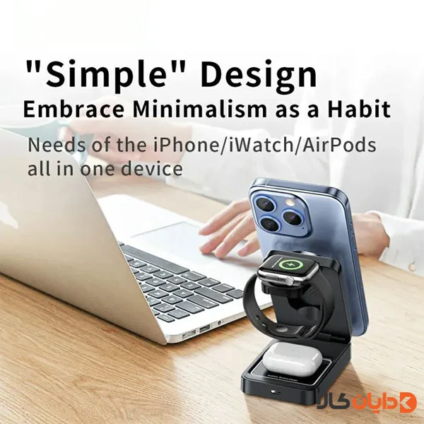 شارژر وایراس 3 کاره ترانیو TRANYOO مدل WF3