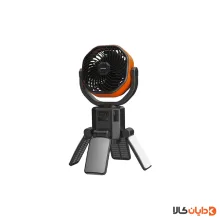 پنکه شارژی و پاوربانک خورشیدی پرودو PORODO مدل Suncharge Outdoor Solar Fan