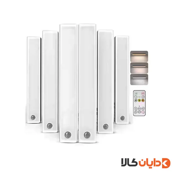 چراغ سنسور دار 6 تایی EZVALO مدل EZL2414A