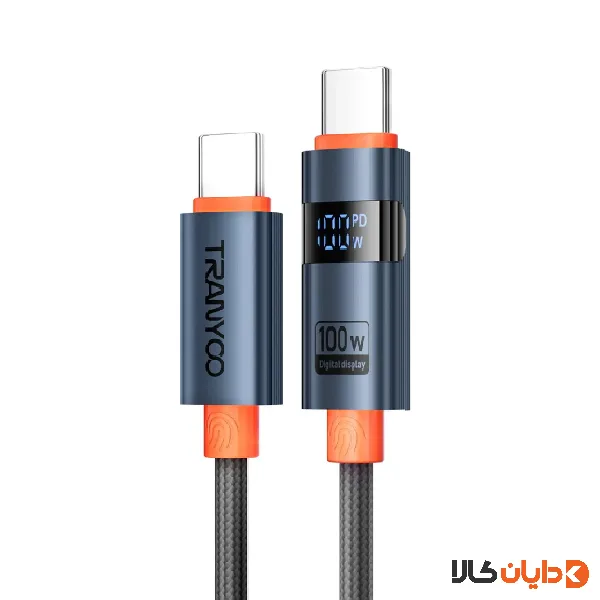 کابل دوسر تایپ سی ترانیو TRANYOO مدل CC6
