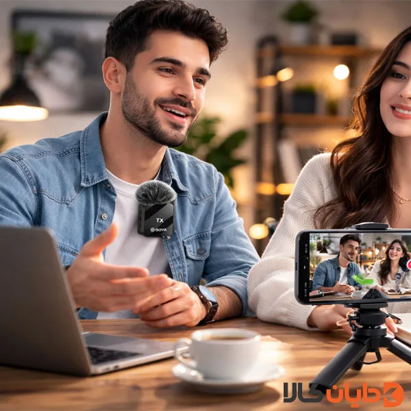 میکروفن بی سیم بویا BOYA مدل BYV20