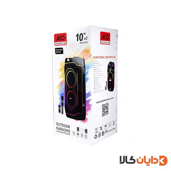 اسپیکر پارتی باکس آکو AKO مدل SOUND BOX1200