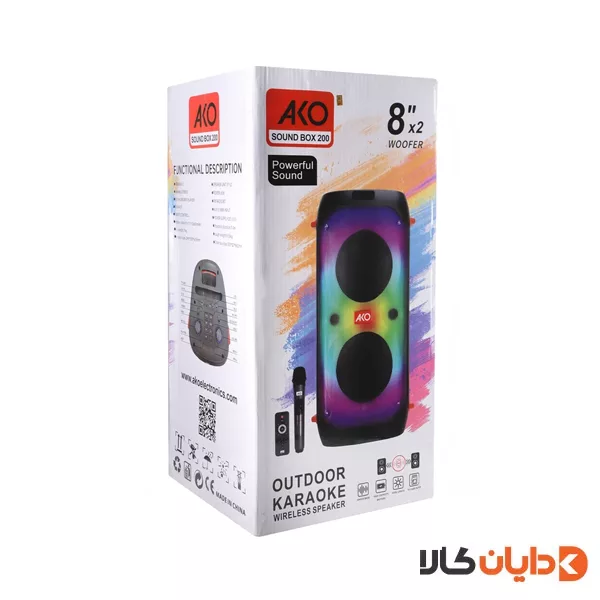 اسپیکر پارتی باکس آکو AKO مدل SOUND BOX200