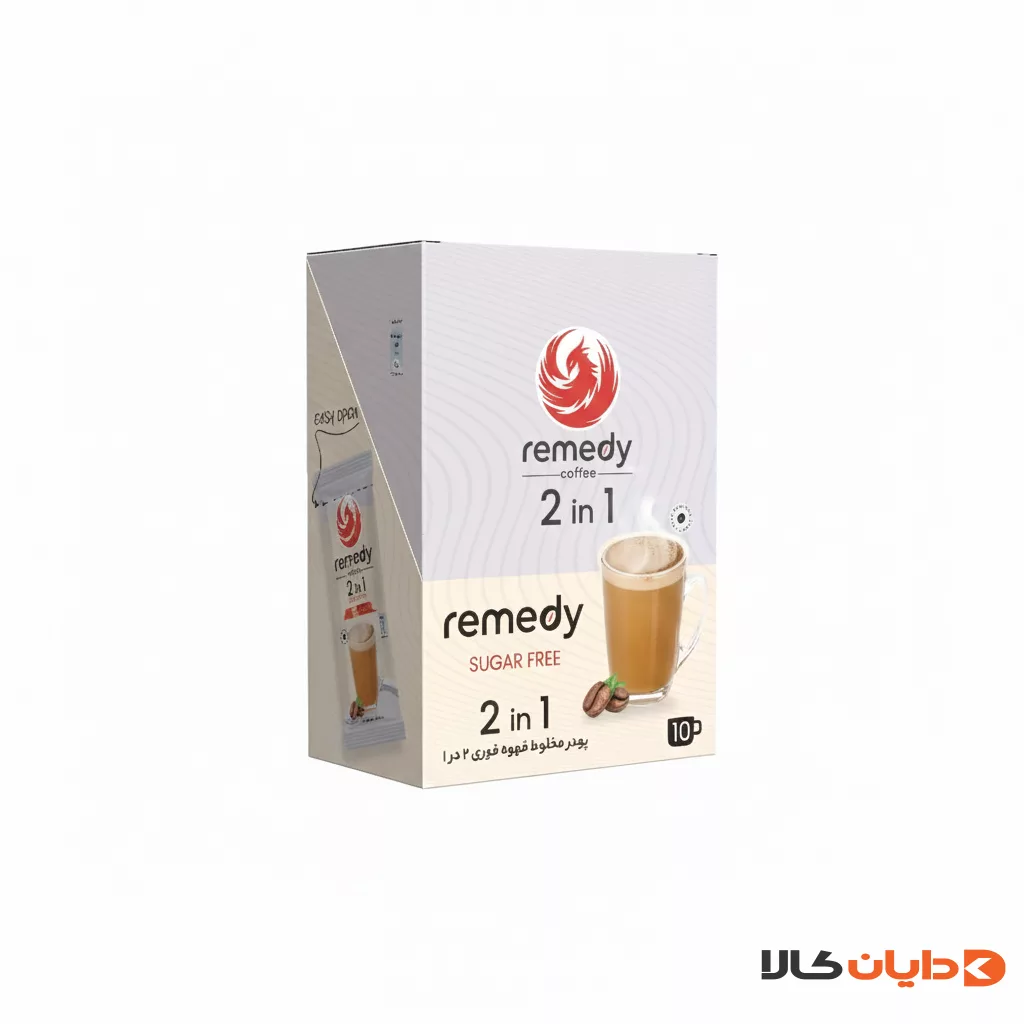 پودر مخلوط قهوه فوری 2 در 1 رمدی Remedy
