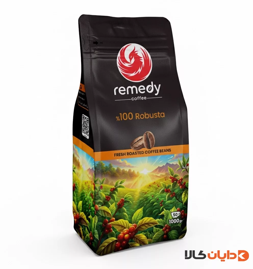 دان قهوه روبوستا 100 Remedy