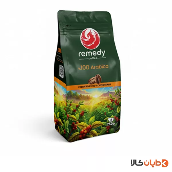 دان قهوه عربیکا 100 Remedy