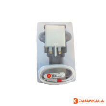 شارژر دیواری سه پین 67 وات شیائومی مدل xiaomi MDY-k40-EY همراه با کابل